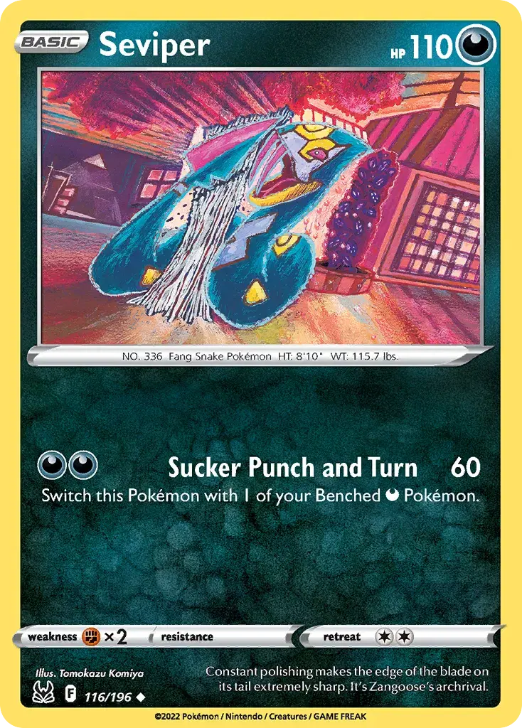 Seviper Lost Origin 116