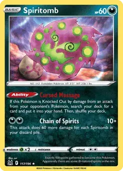Spiritomb Lost Origin