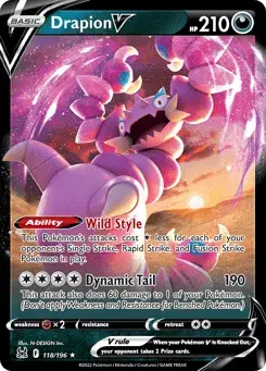 Drapion V Lost Origin