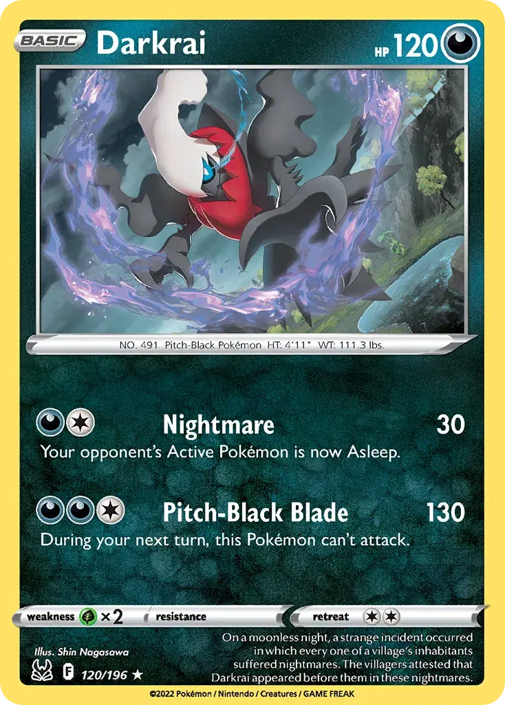 Darkrai Lost Origin 120