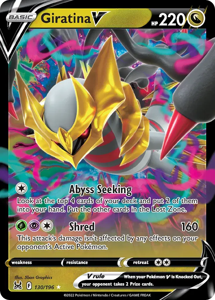 Giratina V Lost Origin 130