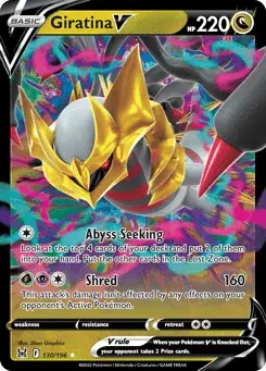 Giratina V Lost Origin