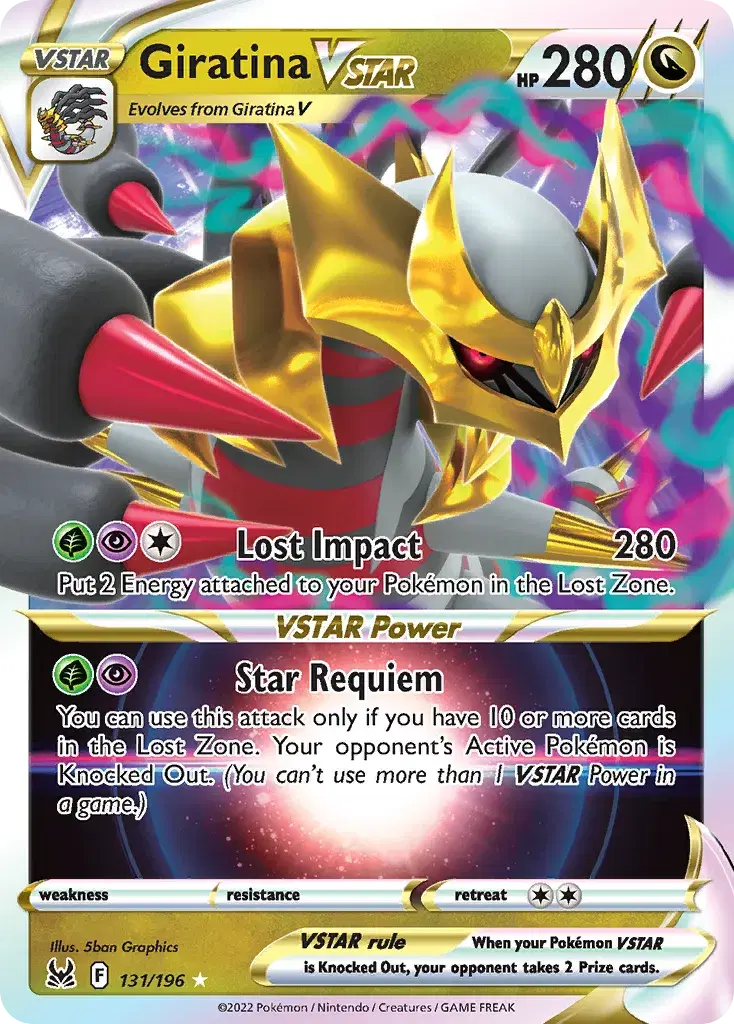 Giratina VSTAR Lost Origin 131