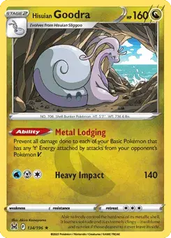 Hisuian Goodra Lost Origin