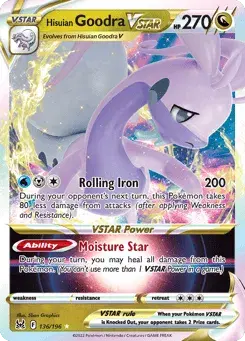 Hisuian Goodra VSTAR Lost Origin