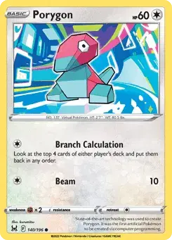 Porygon Lost Origin