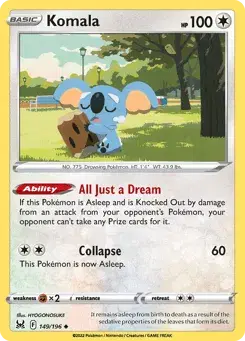 Komala Lost Origin