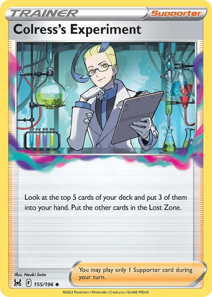 Colress's Experiment Lost Origin 155