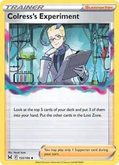 Colress's Experiment Lost Origin