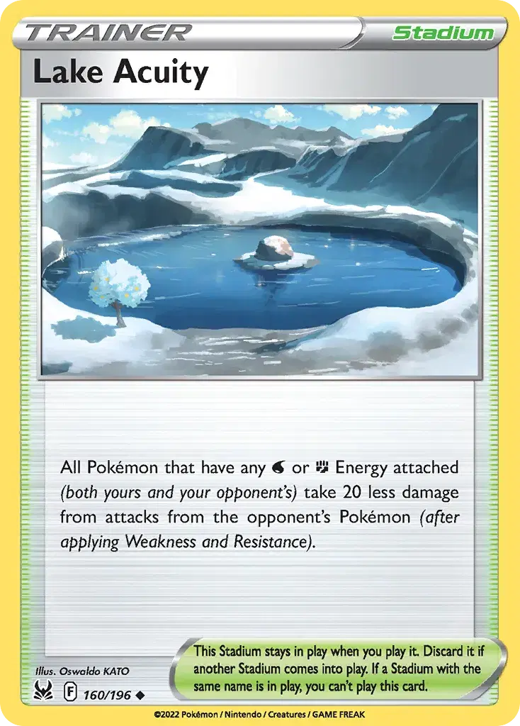 Lake Acuity Lost Origin 160