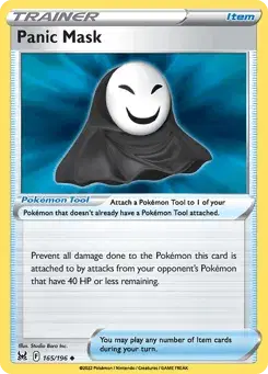 Panic Mask Lost Origin
