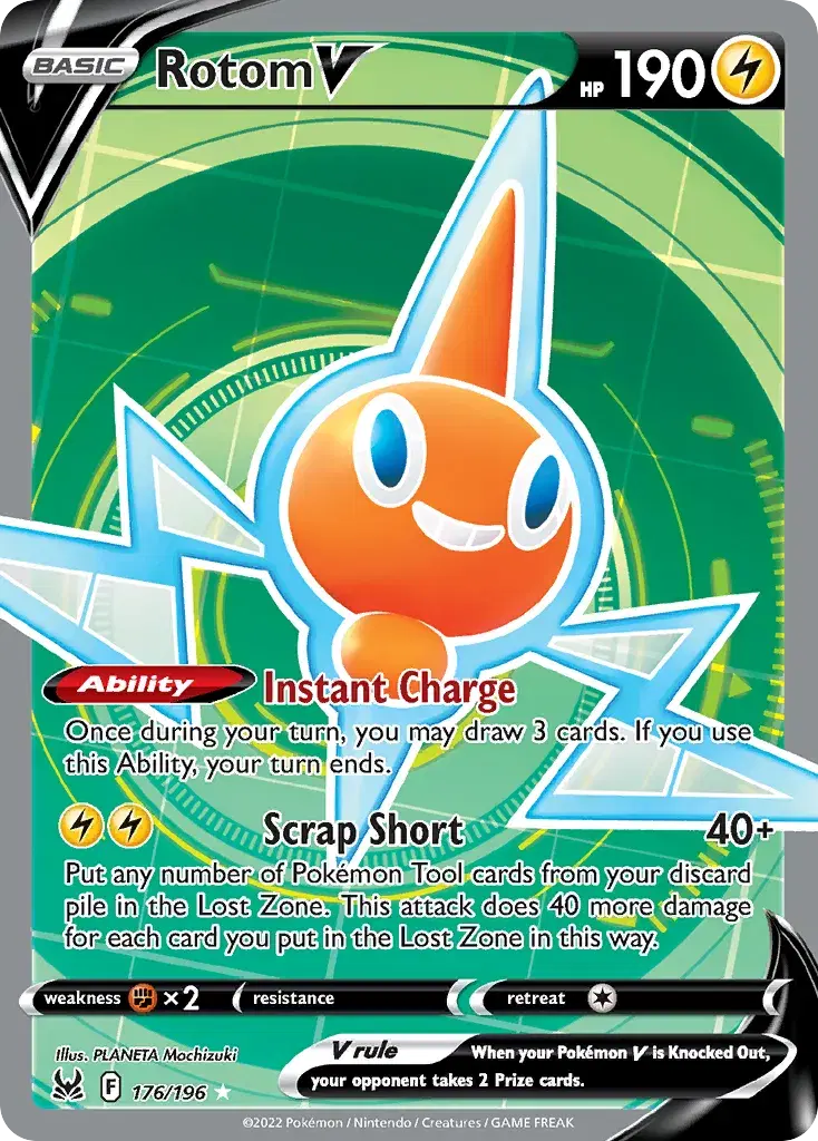 Rotom V Lost Origin 176