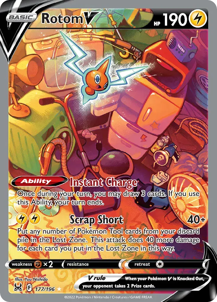 Rotom V Lost Origin 177