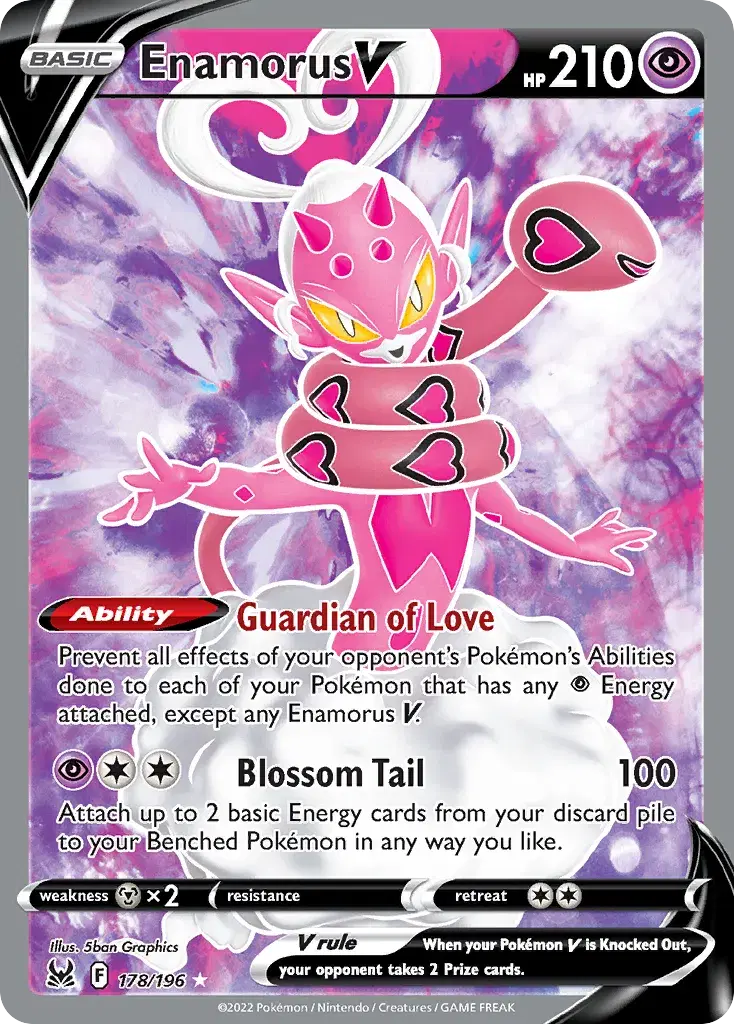 Enamorus V Lost Origin 178