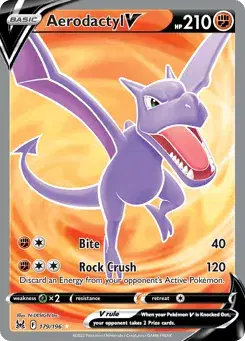 Aerodactyl V Lost Origin