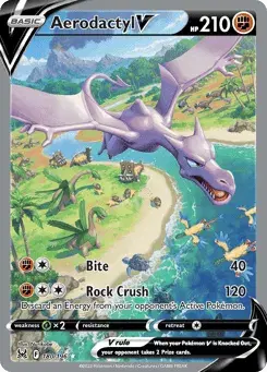 Aerodactyl V Lost Origin