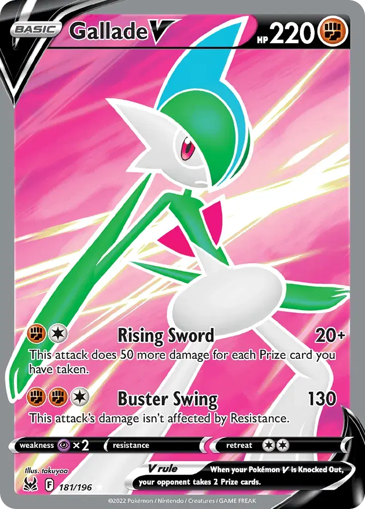 Gallade V Lost Origin 181
