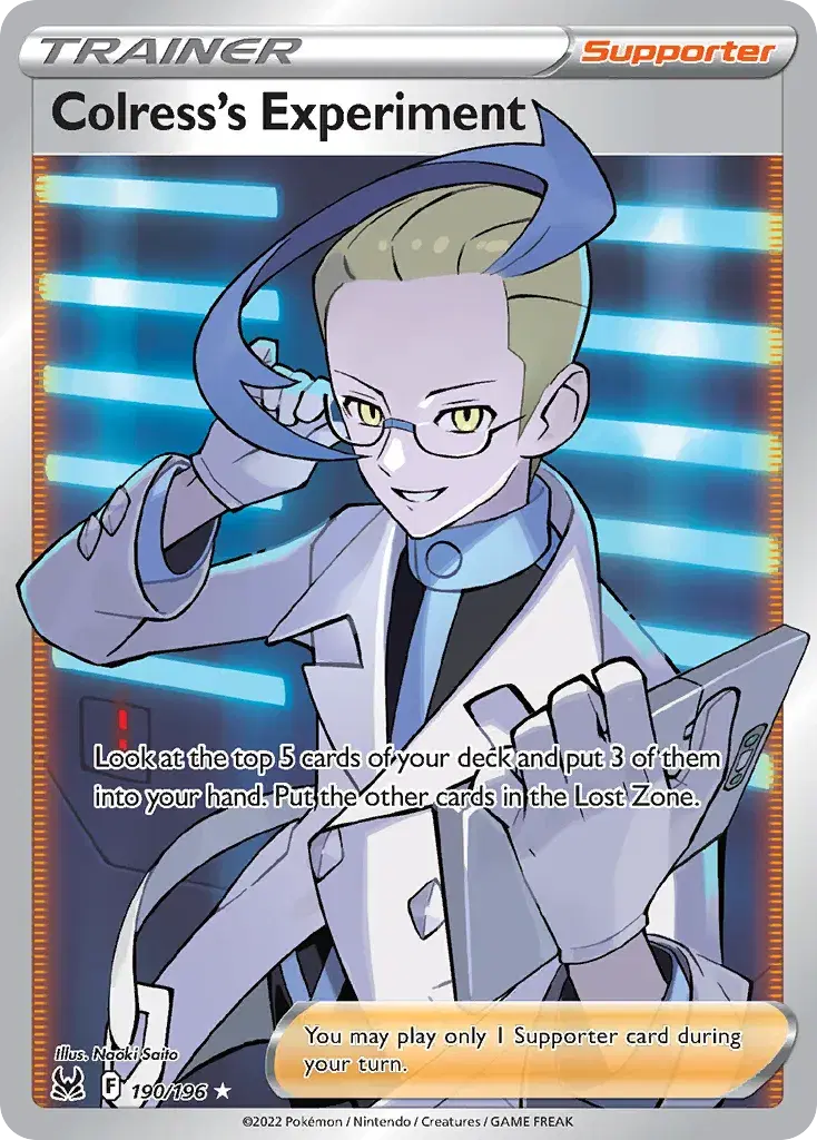 Colress's Experiment Lost Origin 190