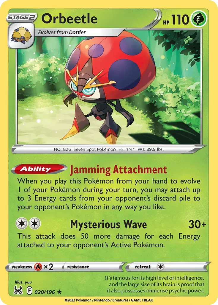 Orbeetle Lost Origin 20