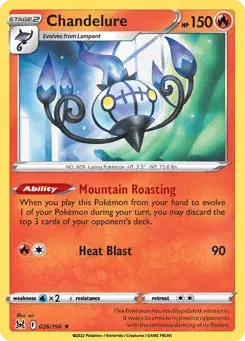 Chandelure Lost Origin
