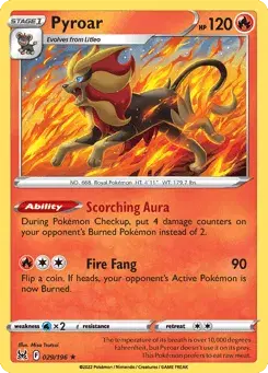Pyroar Lost Origin