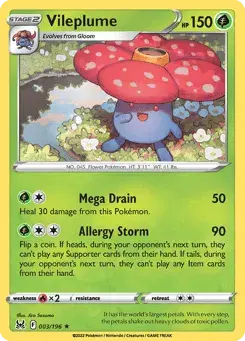Vileplume Lost Origin