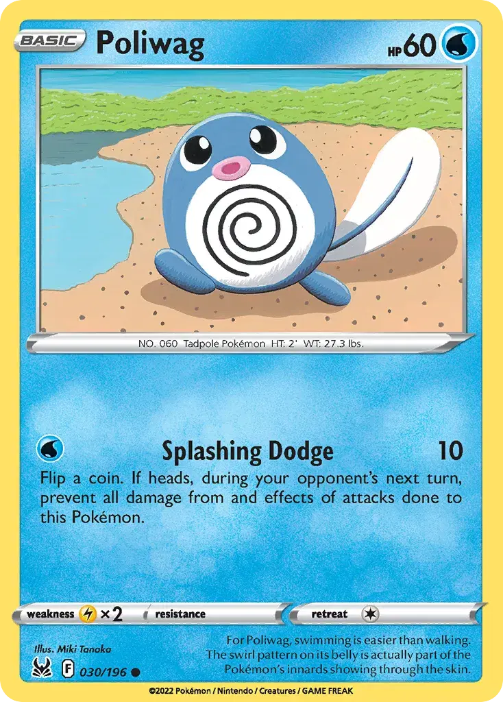 Poliwag Lost Origin 30