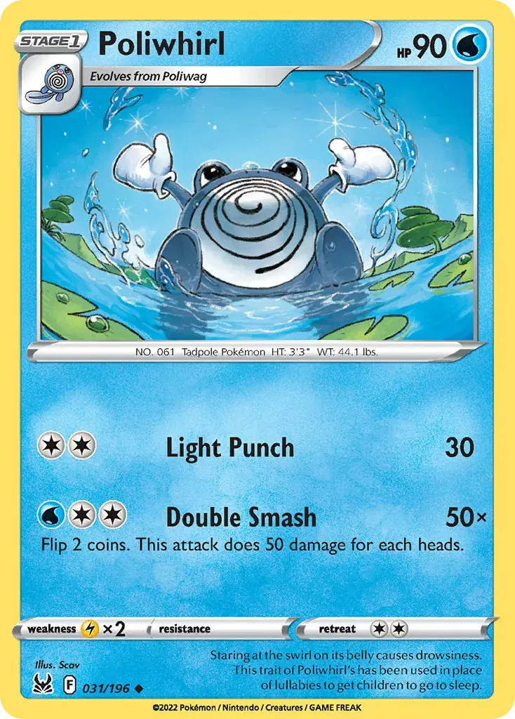 Poliwhirl Lost Origin 31