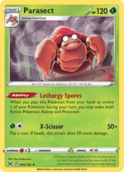 Parasect Lost Origin