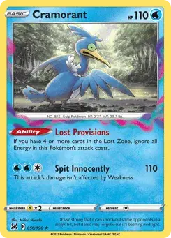 Cramorant Lost Origin