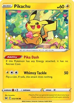 Pikachu Lost Origin