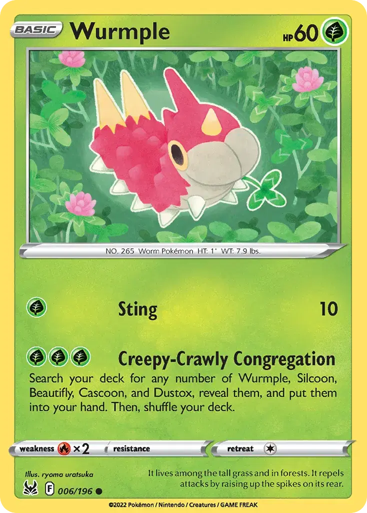 Wurmple Lost Origin 6