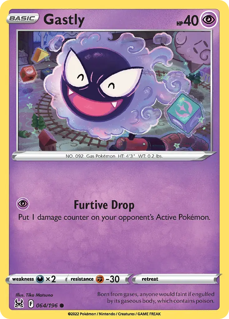 Gastly Lost Origin 64