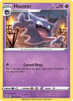 Haunter Lost Origin