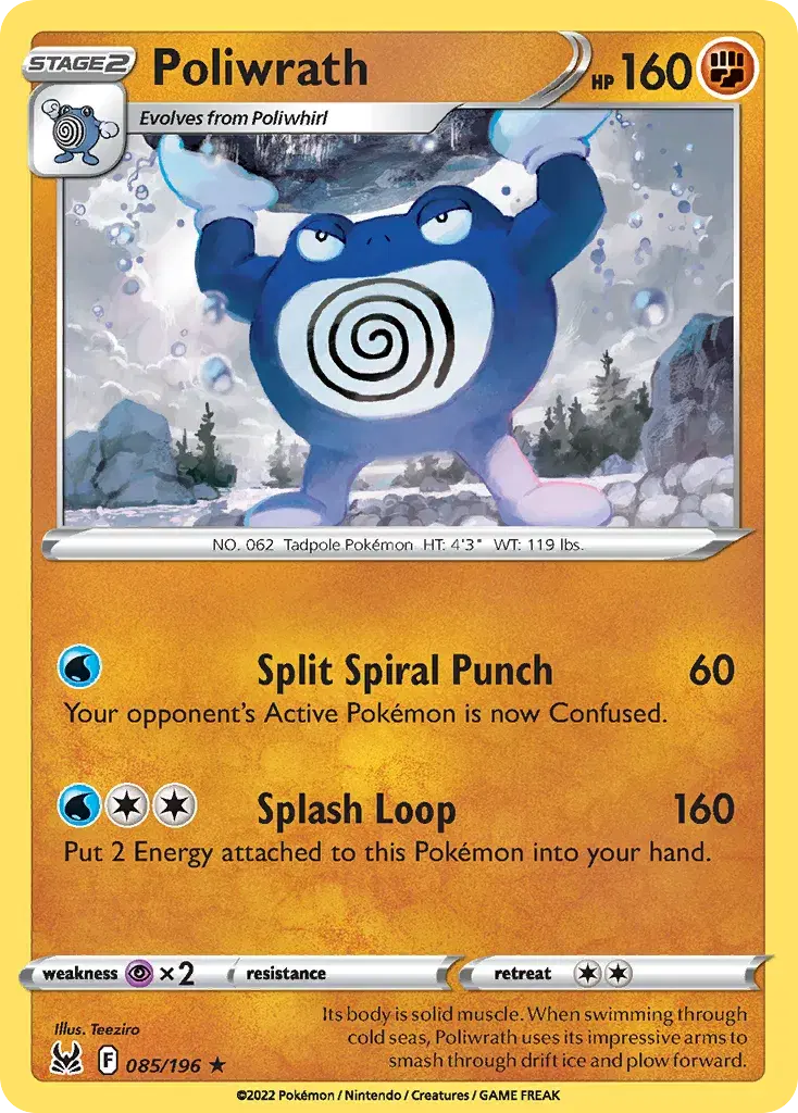 Poliwrath Lost Origin 85