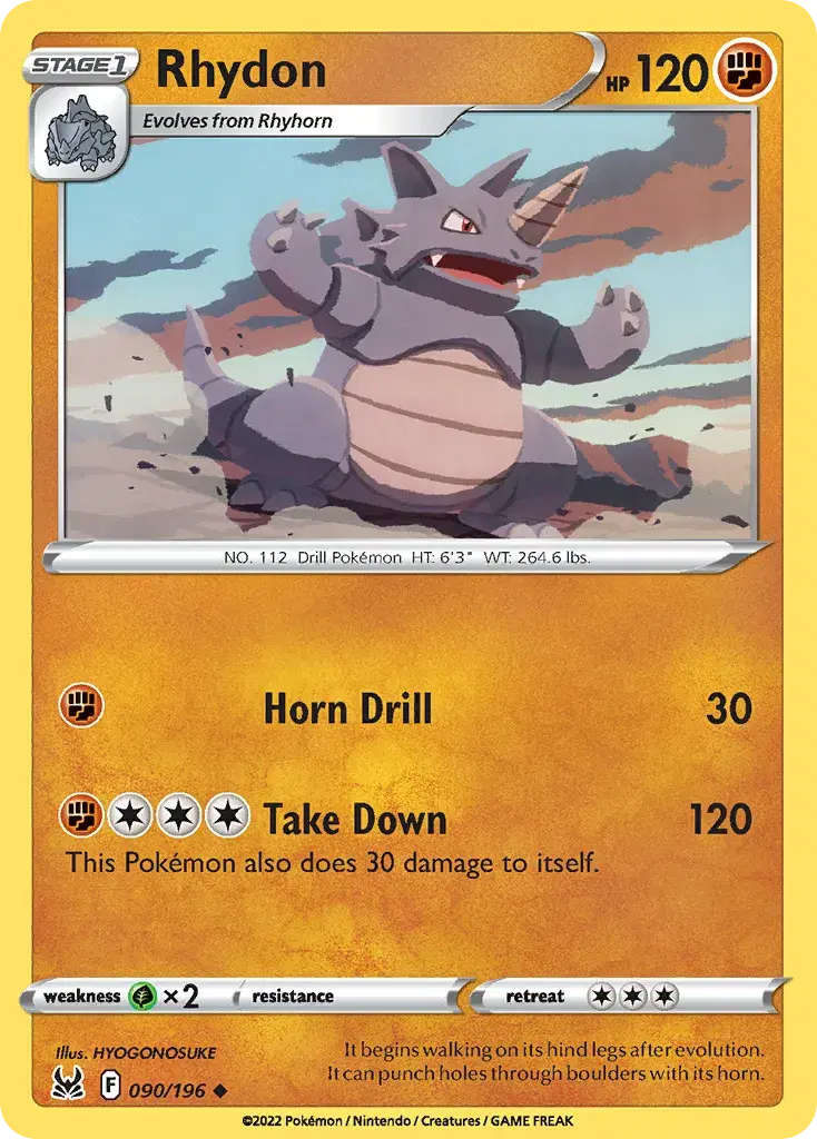 Rhydon Lost Origin 90