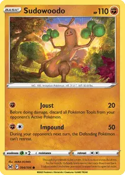Sudowoodo Lost Origin