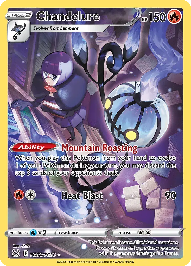 Chandelure Lost Origin Trainer Gallery TG04