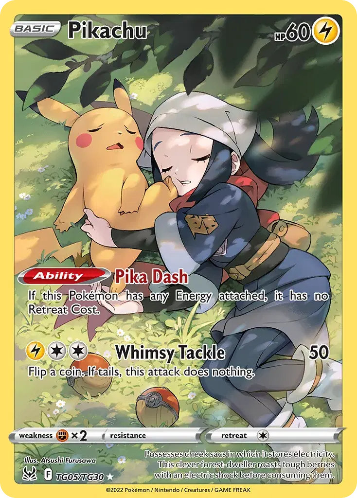 Pikachu Lost Origin Trainer Gallery TG05
