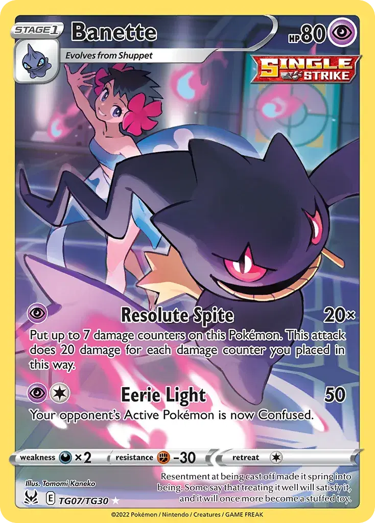 Banette Lost Origin Trainer Gallery TG07