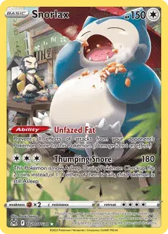 Snorlax Lost Origin Trainer Gallery