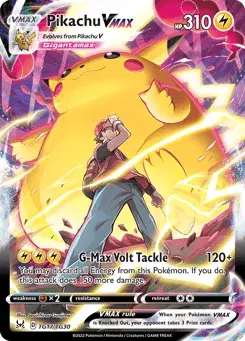 Pikachu VMAX Lost Origin Trainer Gallery
