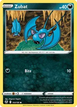 Zubat Silver Tempest