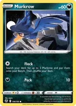 Murkrow Silver Tempest