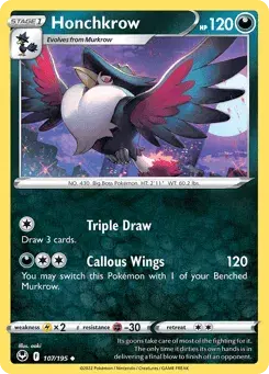 Honchkrow Silver Tempest