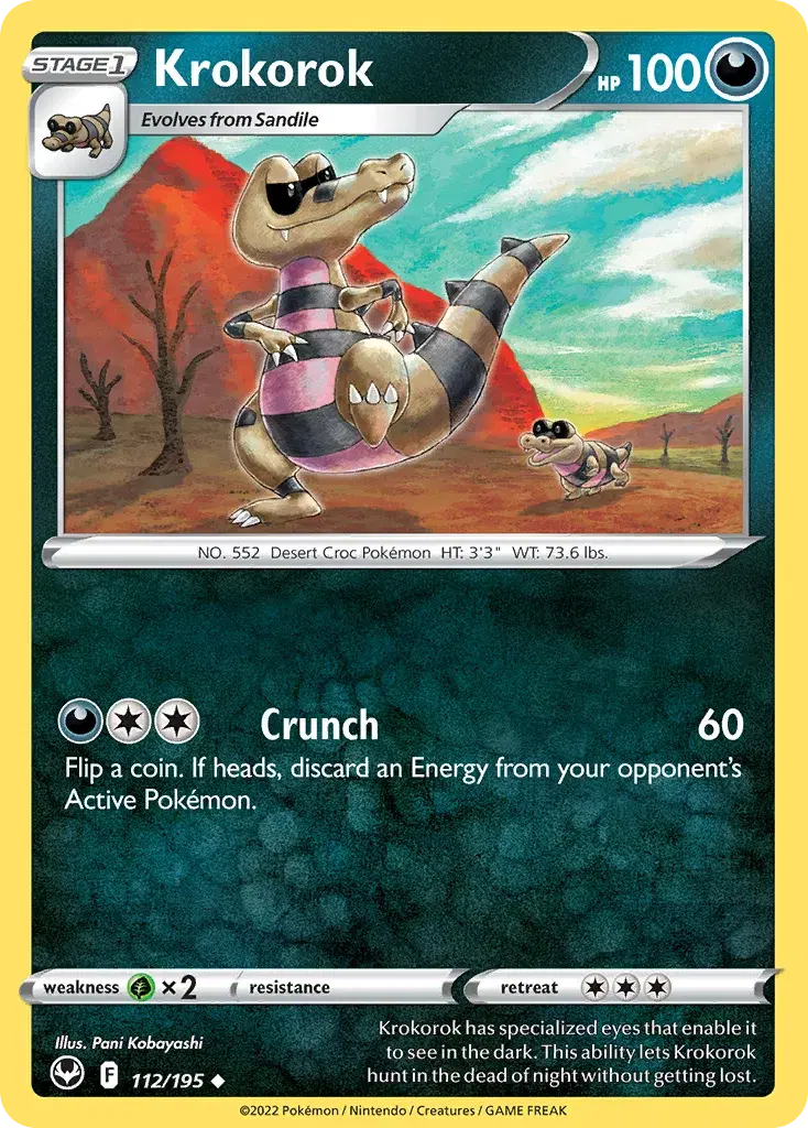 Krokorok Silver Tempest 112