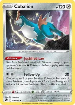 Cobalion Silver Tempest