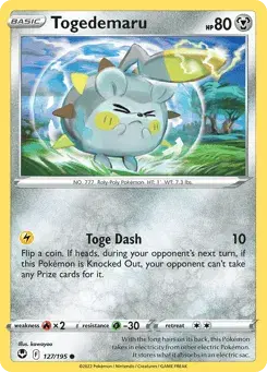 Togedemaru Silver Tempest