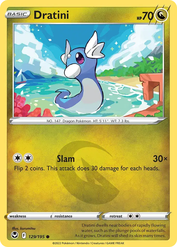 Dratini Silver Tempest 129