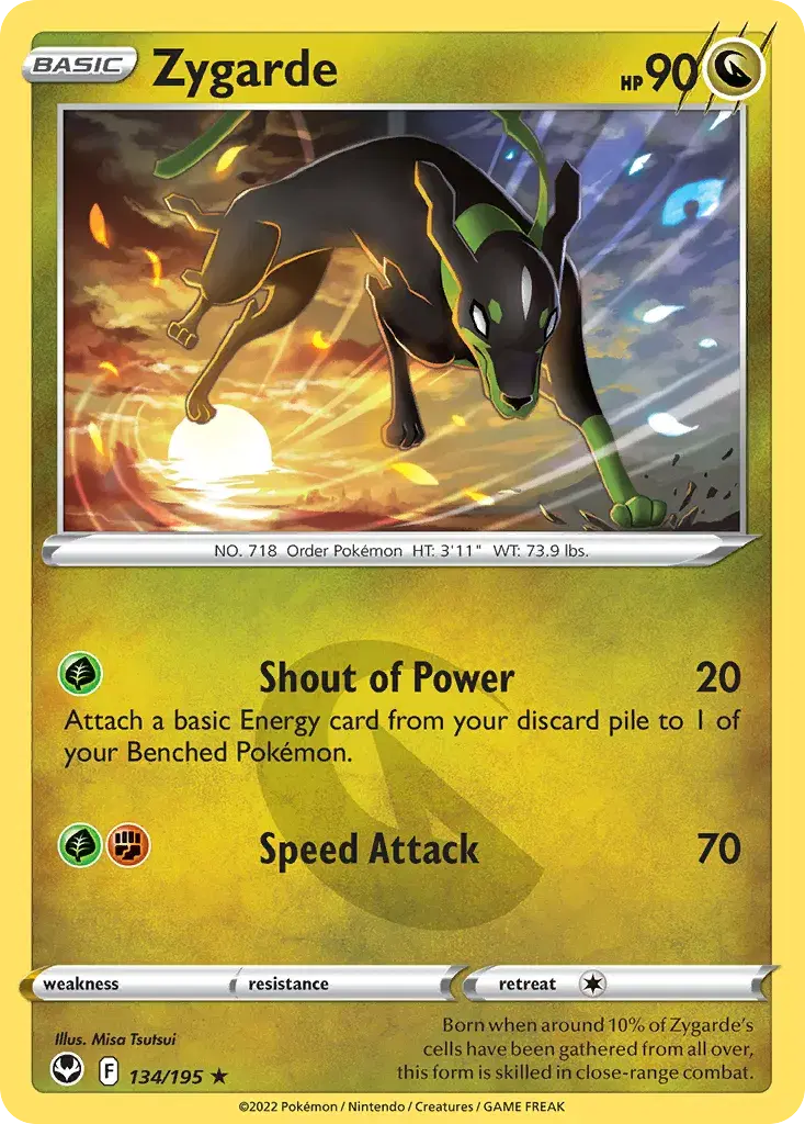 Zygarde Silver Tempest 134
